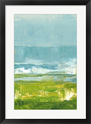 Framed Coastal Overlook I Print