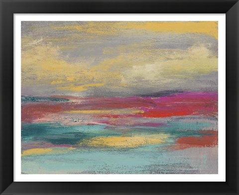 Framed Sunset Study I Print