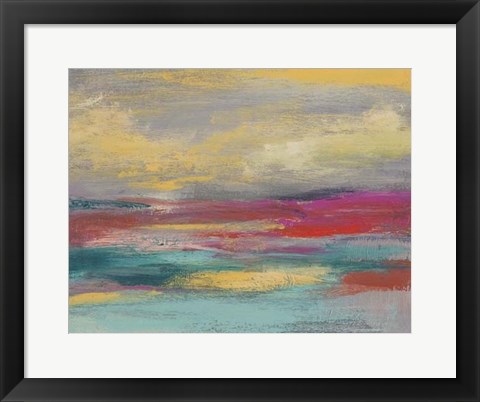 Framed Sunset Study I Print