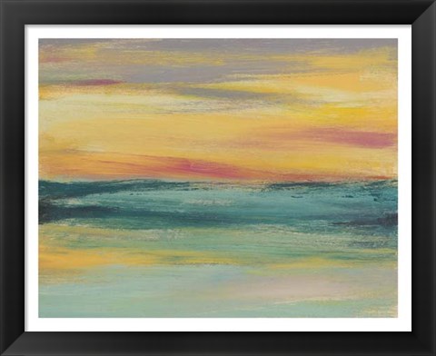 Framed Sunset Study III Print