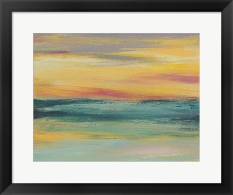 Framed Sunset Study III Print