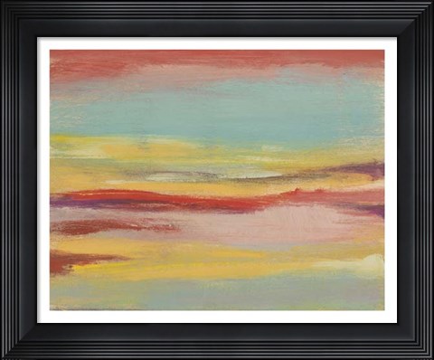 Framed Sunset Study V Print
