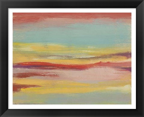 Framed Sunset Study V Print