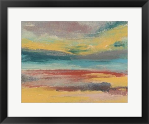Framed Sunset Study IX Print
