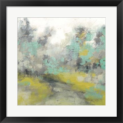 Framed Pastel Walk II Print