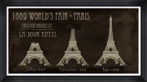 Framed Exposition Universelle Print