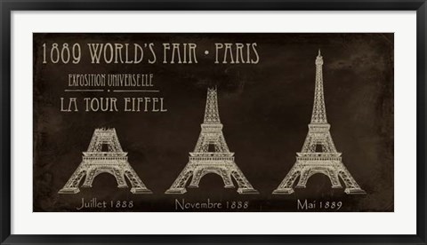 Framed Exposition Universelle Print