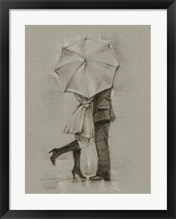 Framed Rainy Day Rendezvous III Print