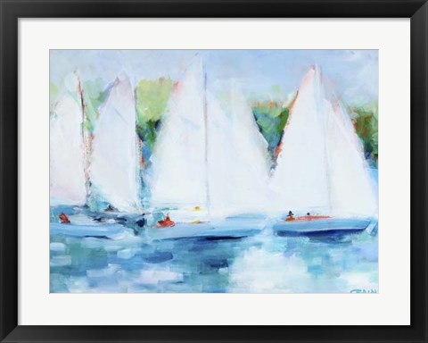 Framed Youth Regatta Print