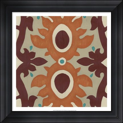 Framed Global Motif IV Print