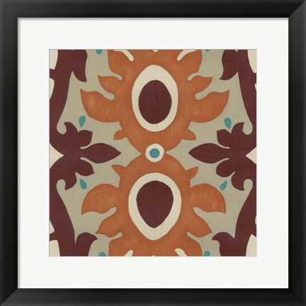 Framed Global Motif IV Print