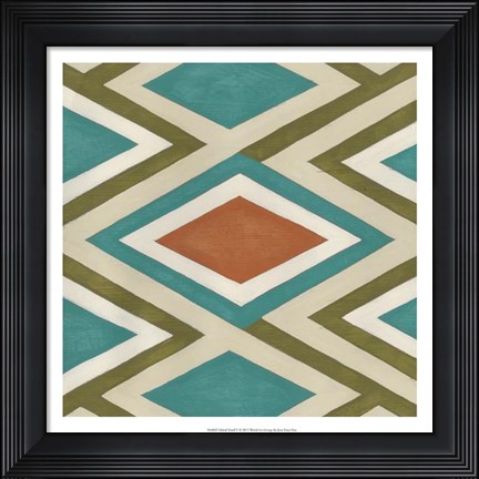 Framed Global Motif V Print