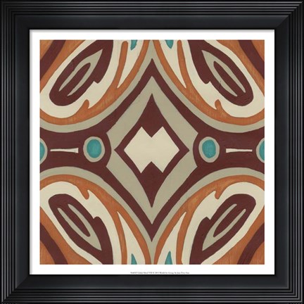 Framed Global Motif VIII Print