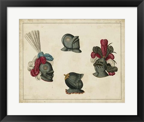 Framed Art Heraldique III Print