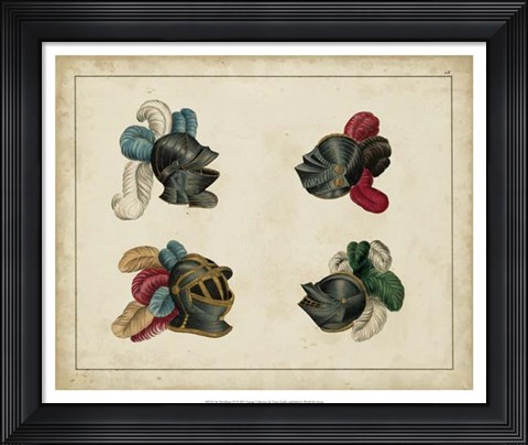 Framed Art Heraldique IV Print