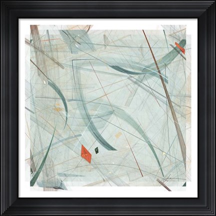 Framed Vectora Panel I Print