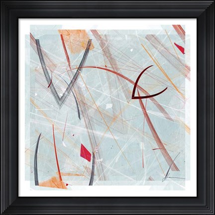 Framed Vectora Panel III Print