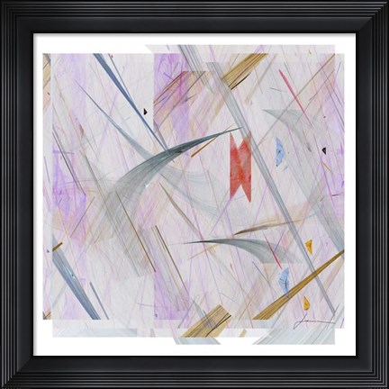 Framed Vectora Panel IV Print