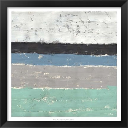 Framed Seawall I Print