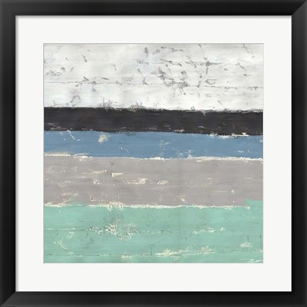 Framed Seawall I Print