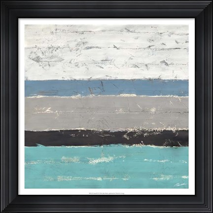 Framed Seawall II Print