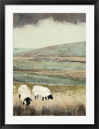 Framed Open Meadow II Print