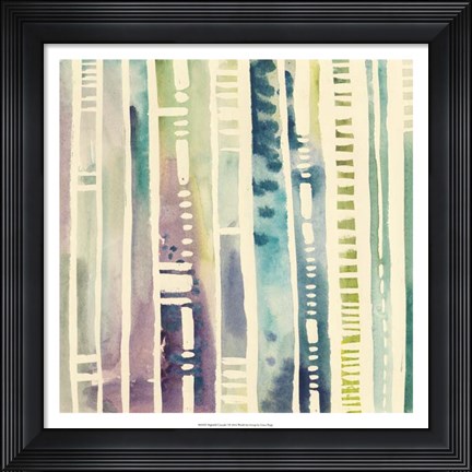 Framed Nightfall Cascade I Print