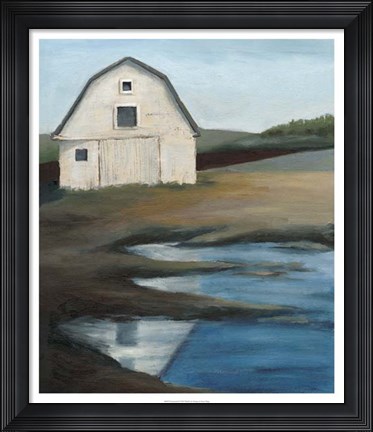 Framed Farmstead I Print