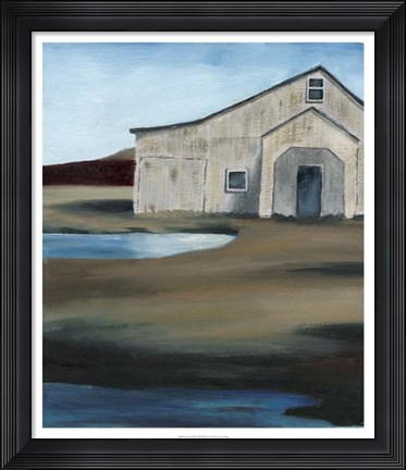 Framed Farmstead III Print