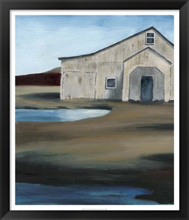 Framed Farmstead III Print