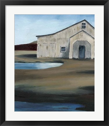 Framed Farmstead III Print