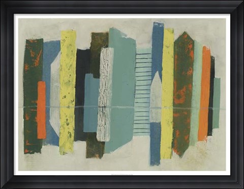 Framed Urban Echo I Print