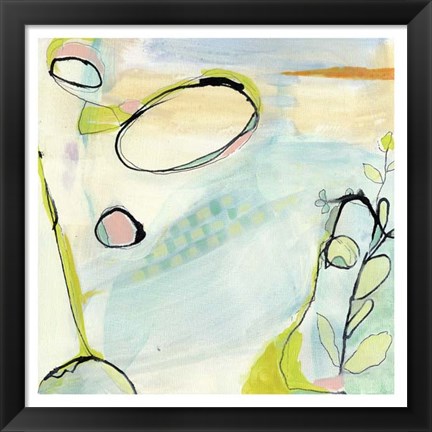 Framed Travelogue III Print