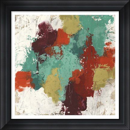 Framed Kaleidoscope Signals II Print