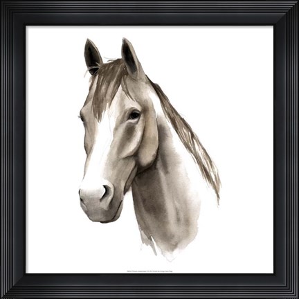 Framed Western Animal Study II Print