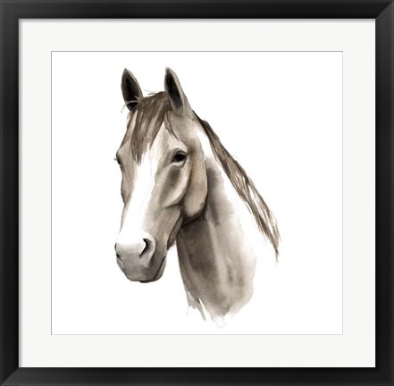 Framed Western Animal Study II Print