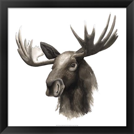 Framed Western Animal Study III Print