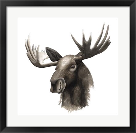 Framed Western Animal Study III Print