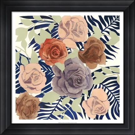 Framed Rosen Palms II Print