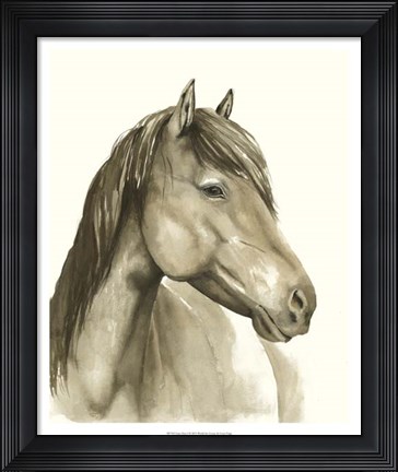 Framed Luna Mare I Print
