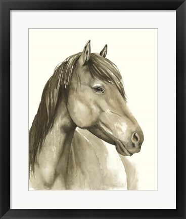 Framed Luna Mare I Print