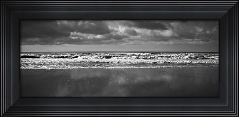 Framed Waves 1 Print