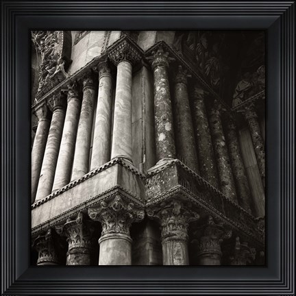 Framed San Marco Columns Print
