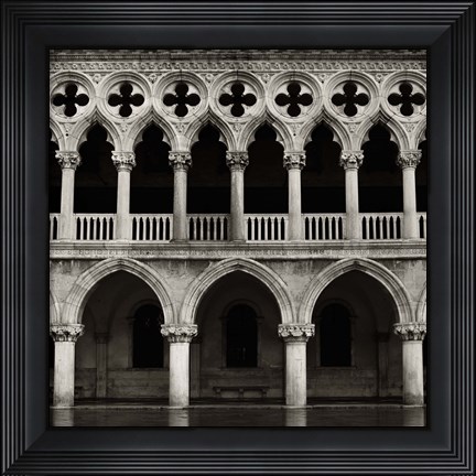 Framed Venice Arches Print