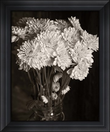 Framed Pompons Print