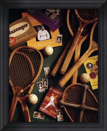 Framed Tennis Print