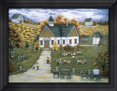 Framed Spelling Bee Print