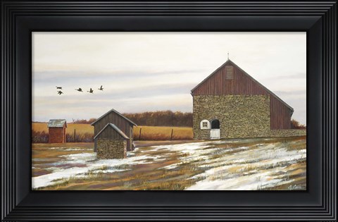 Framed Autumn Flight Print