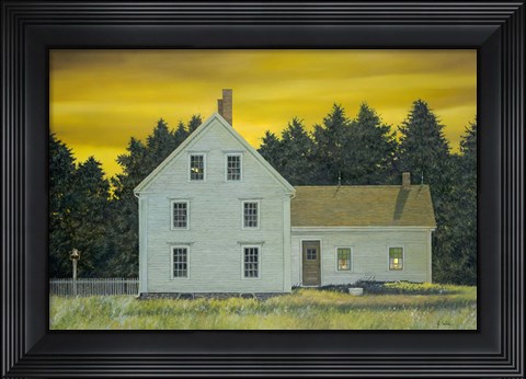 Framed St George Eve Print