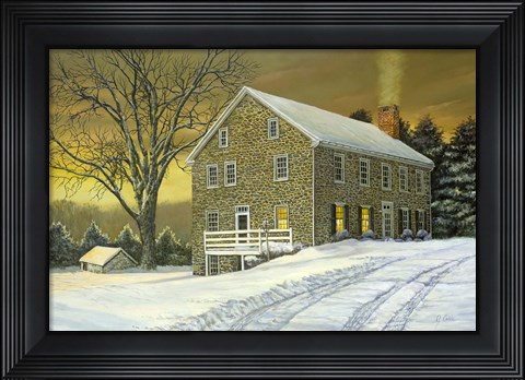 Framed Mill House Print
